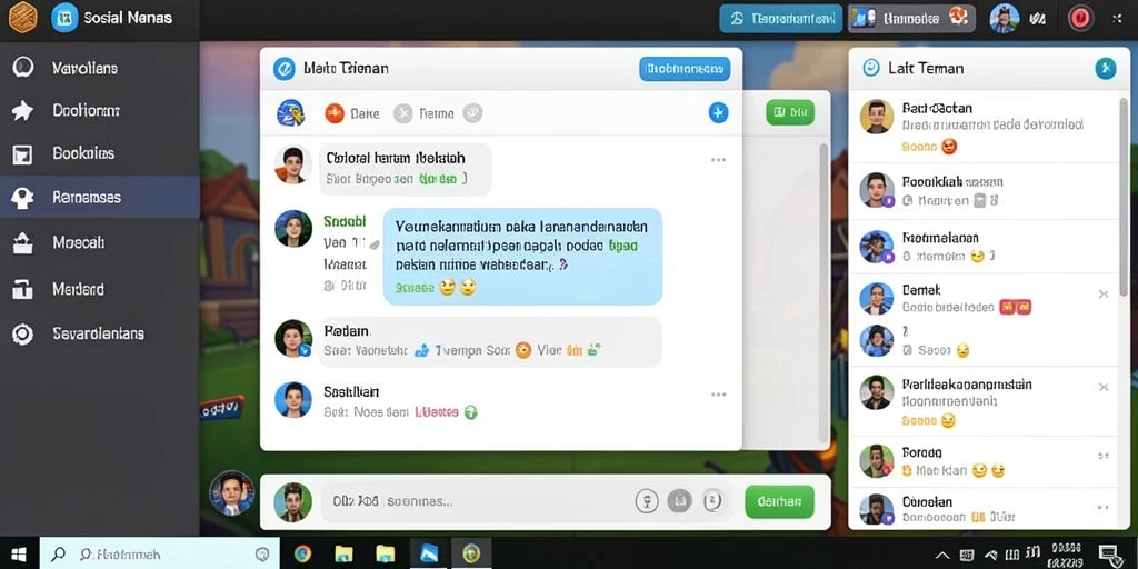 Tampilan antarmuka yang user-friendly.