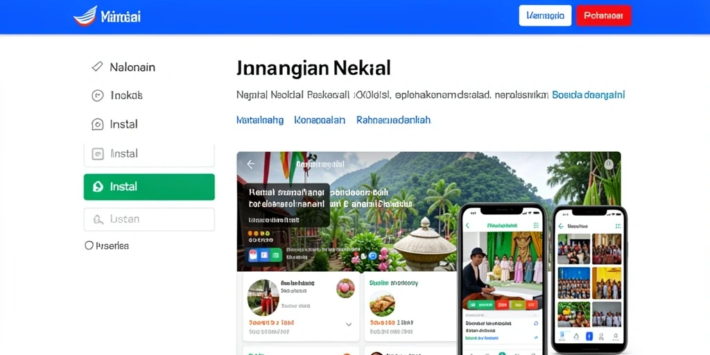 Menampilkan tampilan antarmuka yang ramah pengguna.