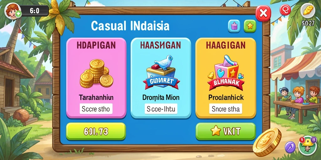 Tangkapan layar menarik dari antarmuka utama game DAM88.