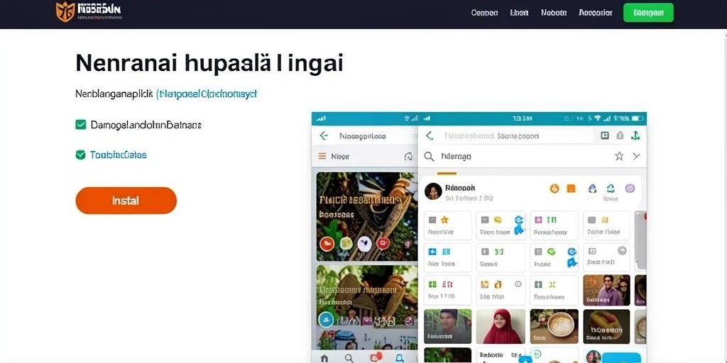 Tampilan antarmuka pengguna yang menarik.
