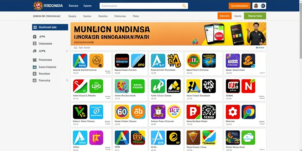 Tampilan menu utama IDNSCORE yang intuitif.
