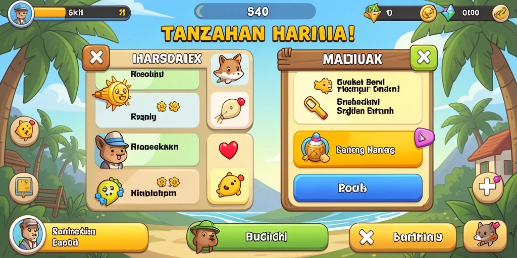 Tampilan awal yang memukau dengan latar Jepang.