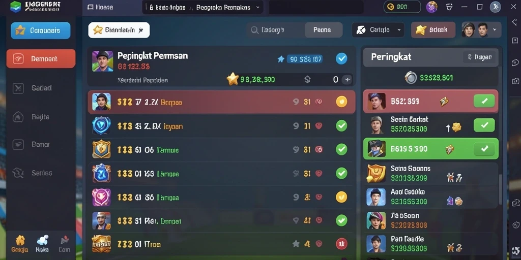 Tampilan awal yang menarik dan penuh warna.