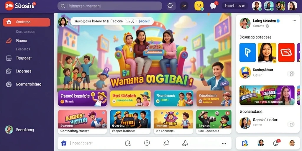 Tampilan antarmuka yang intuitif dan menarik.
