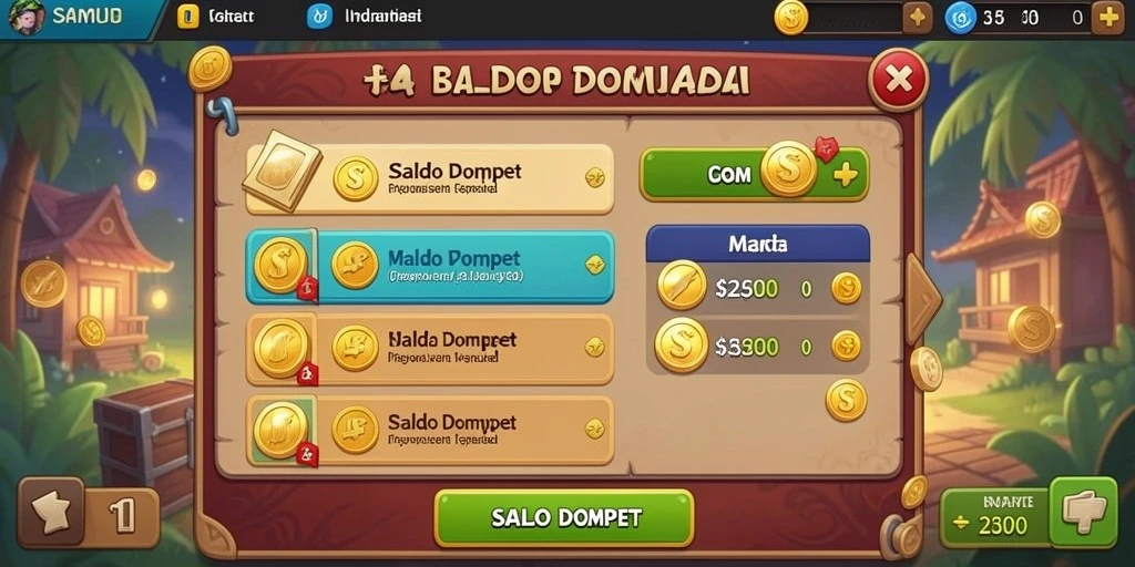 Screenshot menampilkan tampilan grafis yang menakjubkan dalam MIKOTOTO.