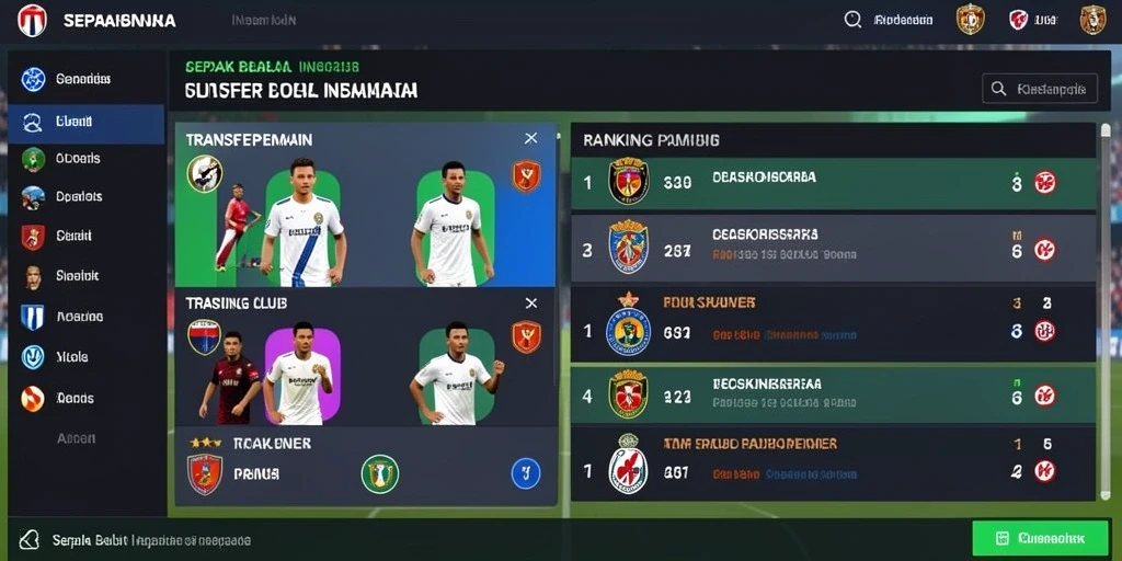 Tampilan antarmuka yang ceria dan ramah.