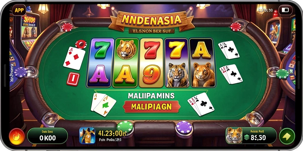 Tangkapan layar dari mini game seru di NEOPARTY.