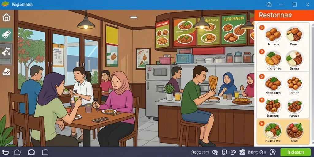Tampilan menarik dari permainan slot RAJAWALI55.