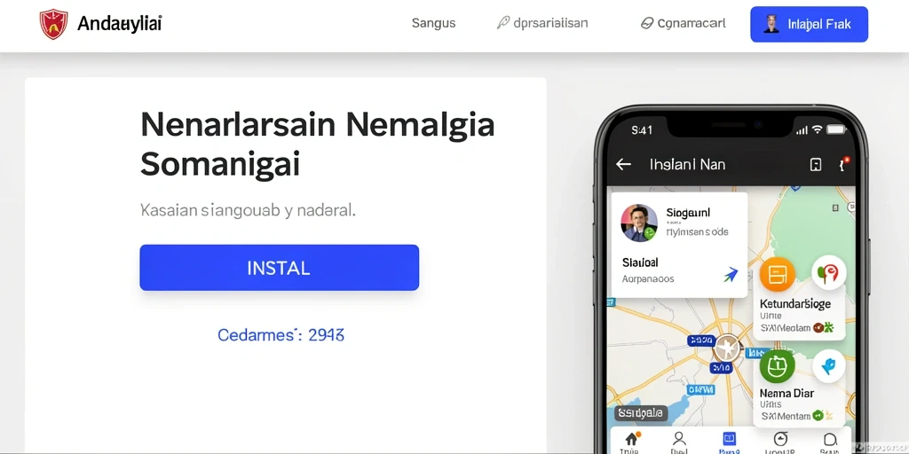 Tampilan antarmuka yang user-friendly.