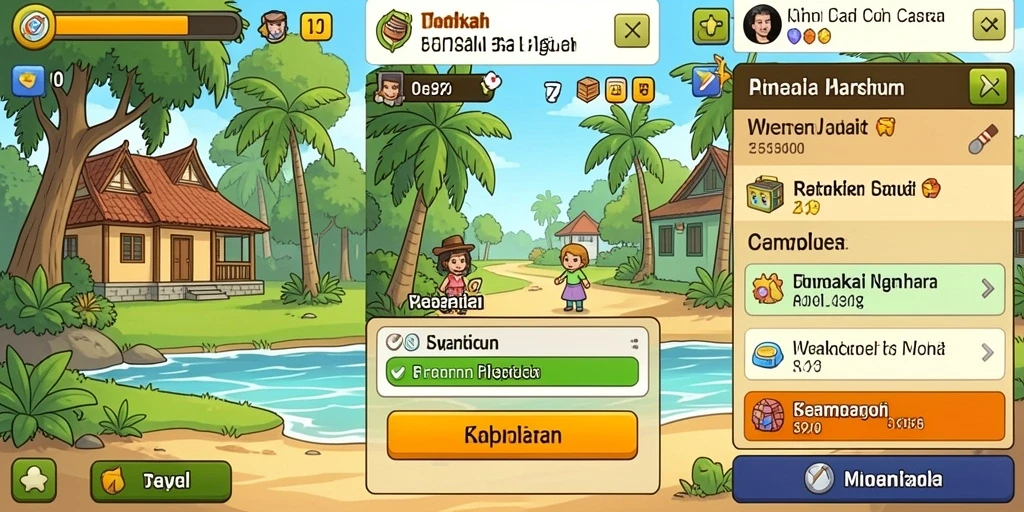 Tampilan grafis yang memukau dan detail.