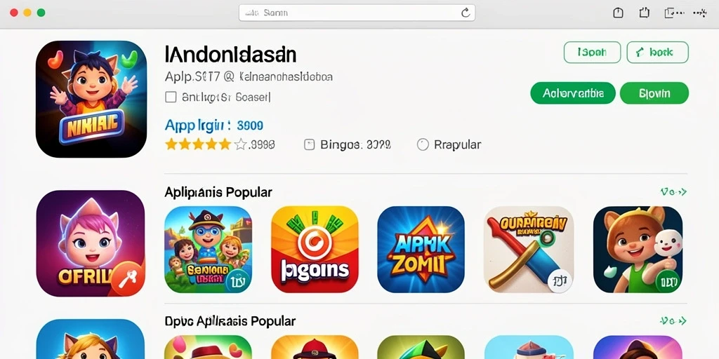 Tampilan antarmuka yang sederhana dan mudah dinavigasi.