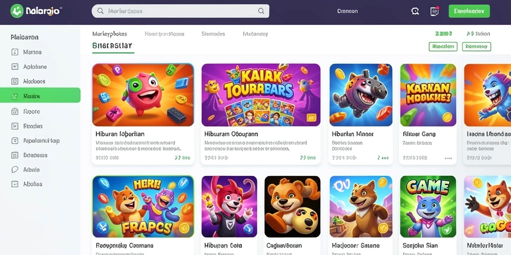 Tampilan antarmuka utama TEGALTOTO yang user-friendly.